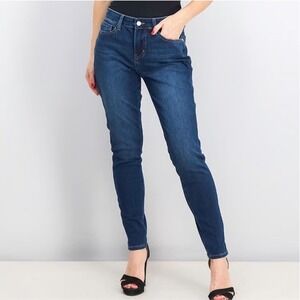 Judy Blue Women's 14W Dark Wash Skinny Fit Jeans JB88113 Stretch Denim High Rise